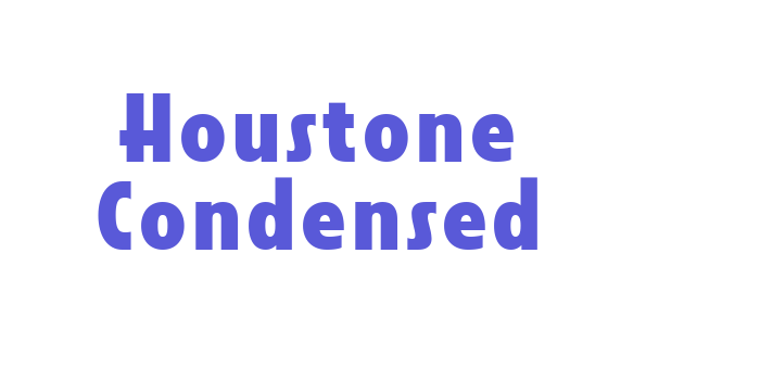 Houstone Condensed Font Download