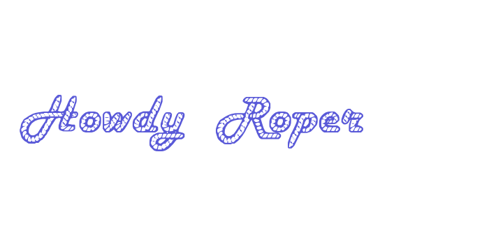 Howdy Roper Font Download