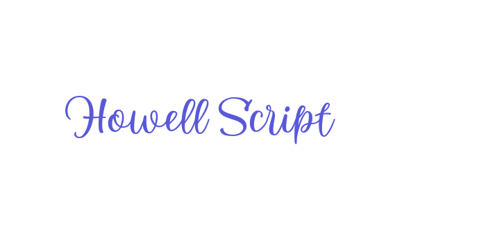 Howell Script Font Download