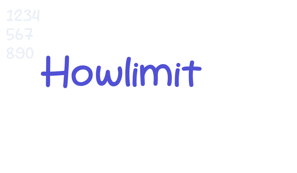 Howlimit-font-download