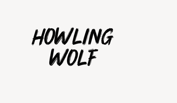 Howling Wolf Font