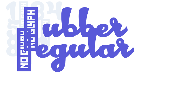 Hubber Regular font free