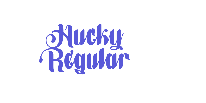 Hucky Regular Font Download