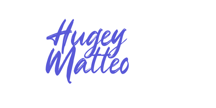 Hugey Matteo Font