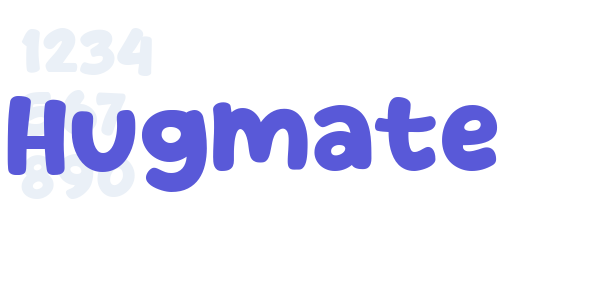 Hugmate font free