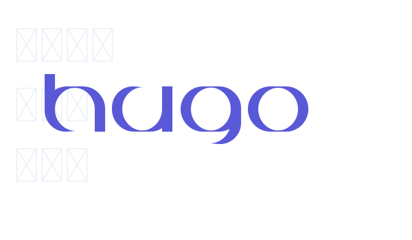 Hugo font free