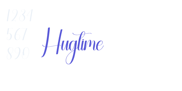 Hugtime font free