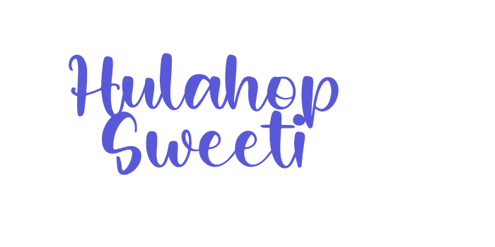 Hulahop Sweeti Font Download