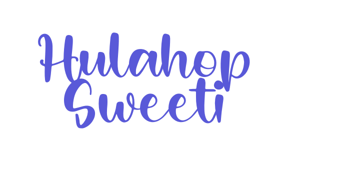 Hulahop Sweeti Font