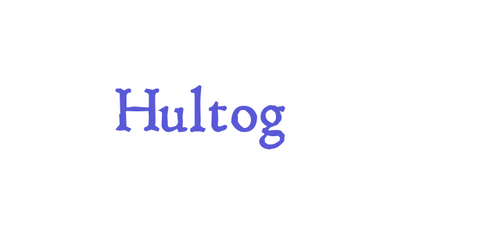 Hultog Font Download