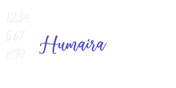 Humaira font free