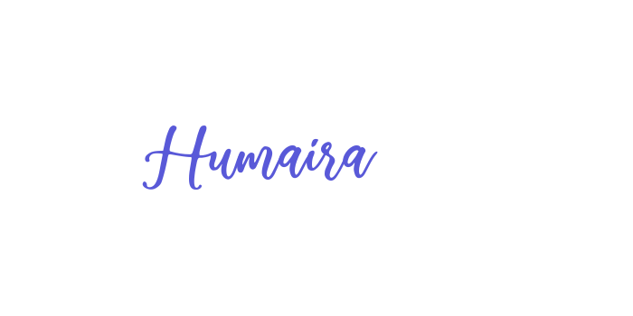 Humaira Font Download