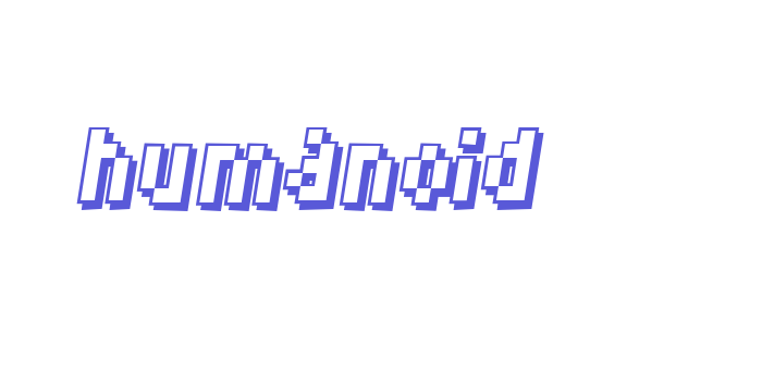 Humanoid Font