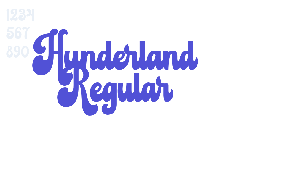 Hunderland Regular-font-download