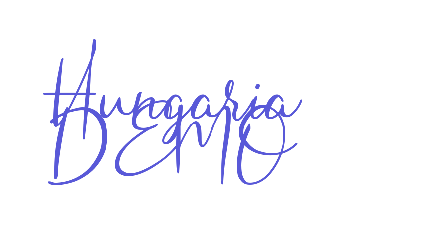 Hungaria DEMO Font