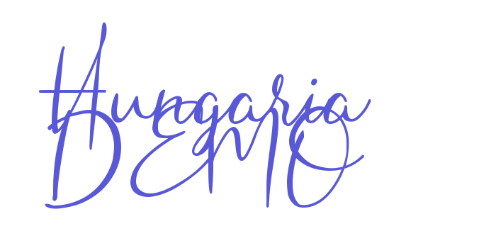 Hungaria DEMO Font Download