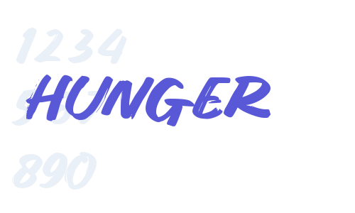 Hunger Font Download