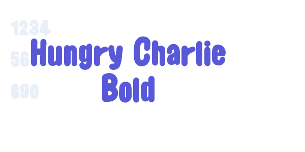 Hungry Charlie Bold font