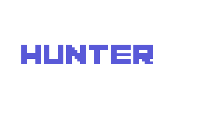 Hunter Font Download