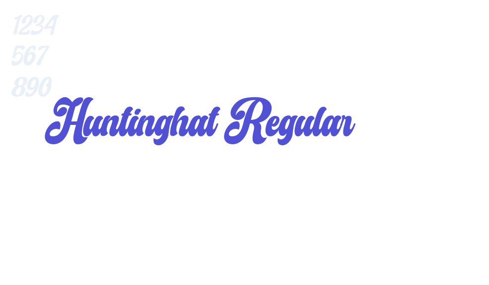 Huntinghat Regular-font-download