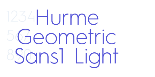 Hurme Geometric Sans1 Light-font-download