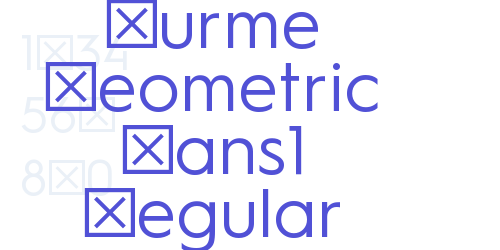 Hurme Geometric Sans1 Regular-font-download