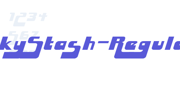 HuskyStash-Regular font free