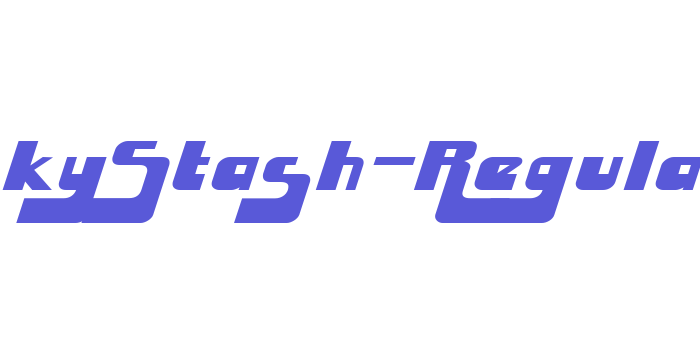 HuskyStash-Regular Font Download