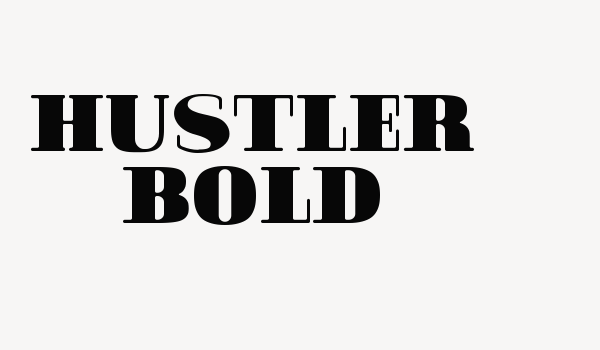 Hustler Bold Font