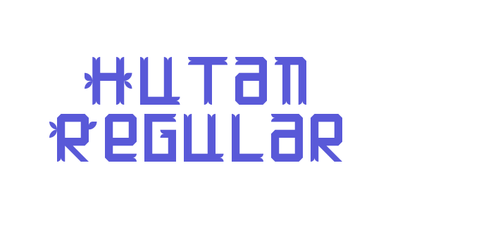 Hutan Regular Font Download