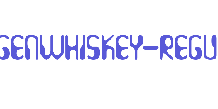 HydrogenWhiskey-Regular Font