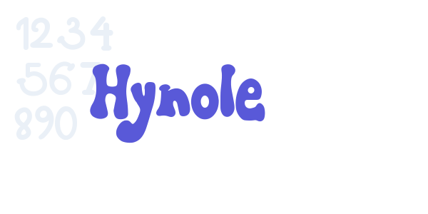 Hynole font free