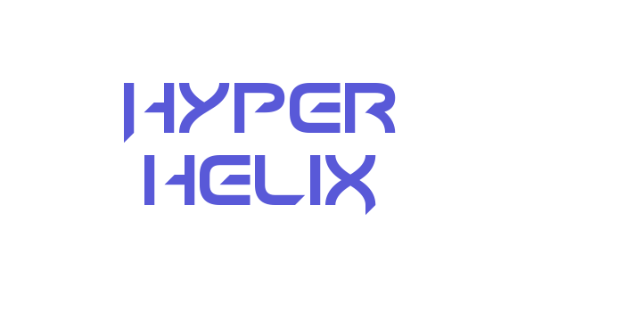 Hyper heliX Font Download