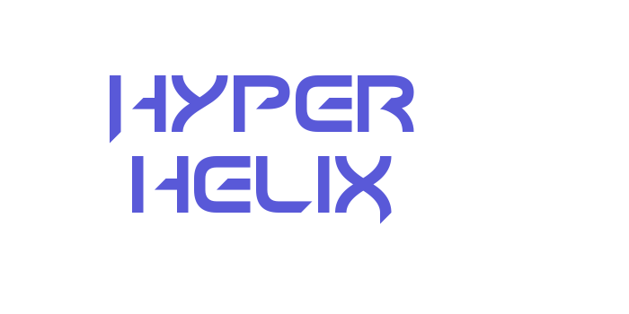 Hyper heliX Font