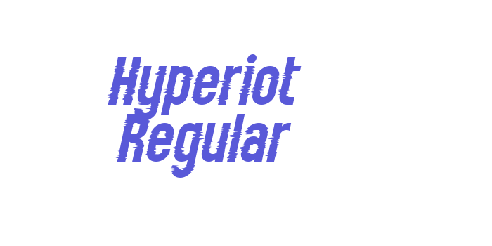 Hyperiot Regular Font Download