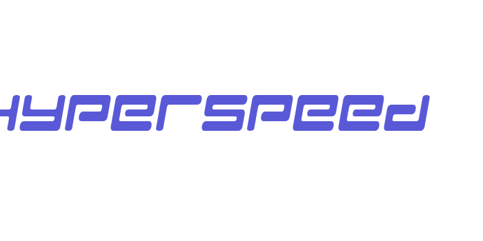 Hyperspeed Font Download