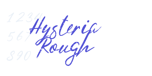 Hysteria Rough-font-download