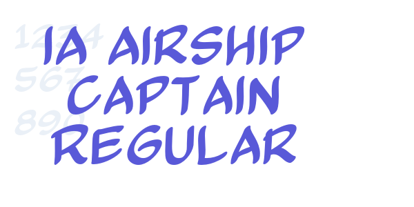 IA Airship Captain Regular font free