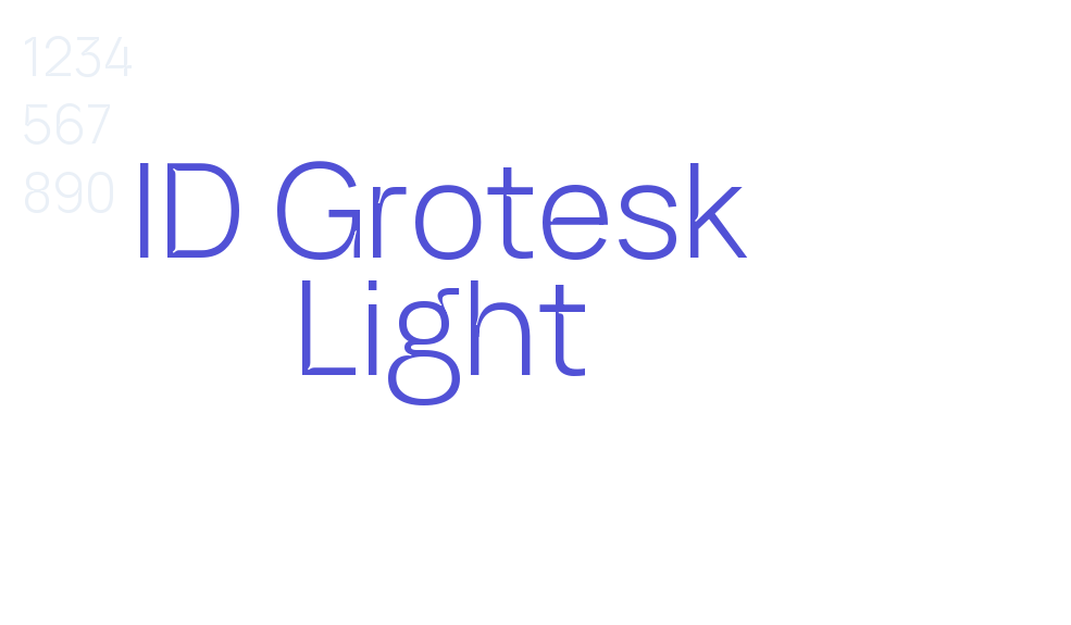 ID Grotesk Light-font-download