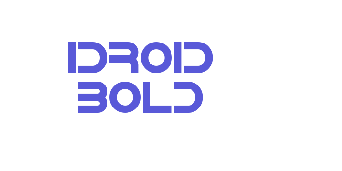 IDroid Bold Font Download