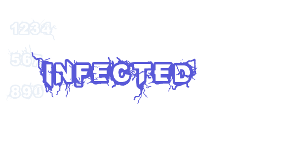 INFECTED font free