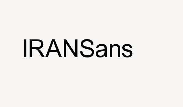 IRANSans Font