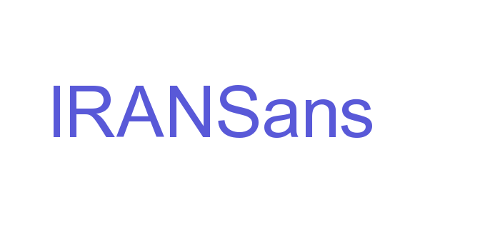 IRANSans Font