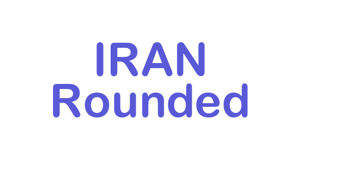 IRAN Rounded Font Download