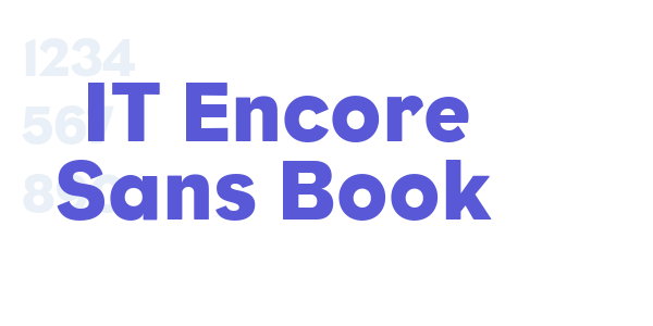 IT Encore Sans Book font free