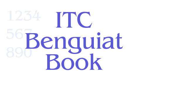 ITC Benguiat Book font free