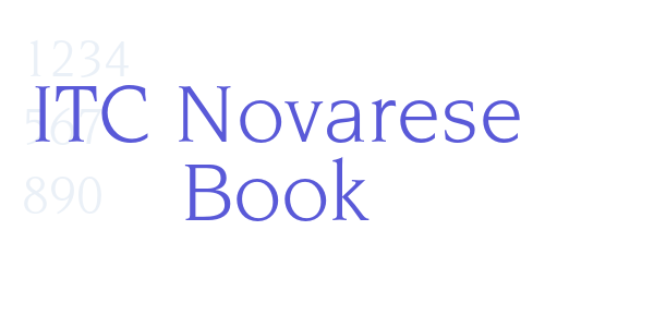 ITC Novarese Book font free