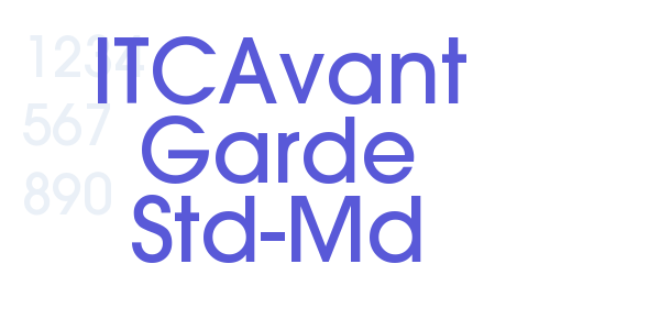 ITCAvant Garde Std-Md font free