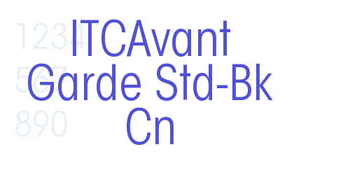 ITCAvant Garde Std-Bk Cn