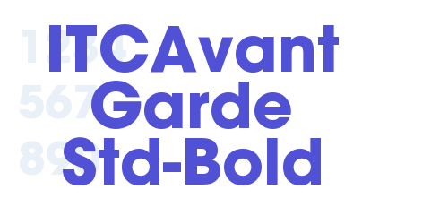 ITCAvant Garde Std-Bold-font-download
